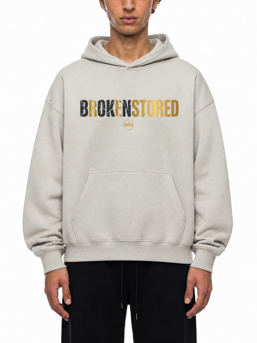 PS23 BROKENSTORED Essential Heavyweight Hoodie