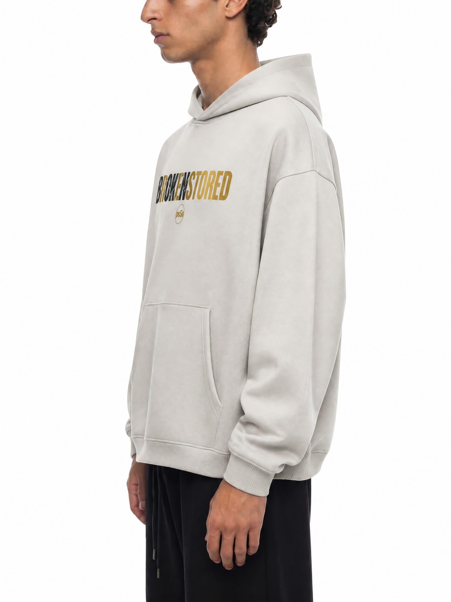 PS23 BROKENSTORED Essential Heavyweight Hoodie