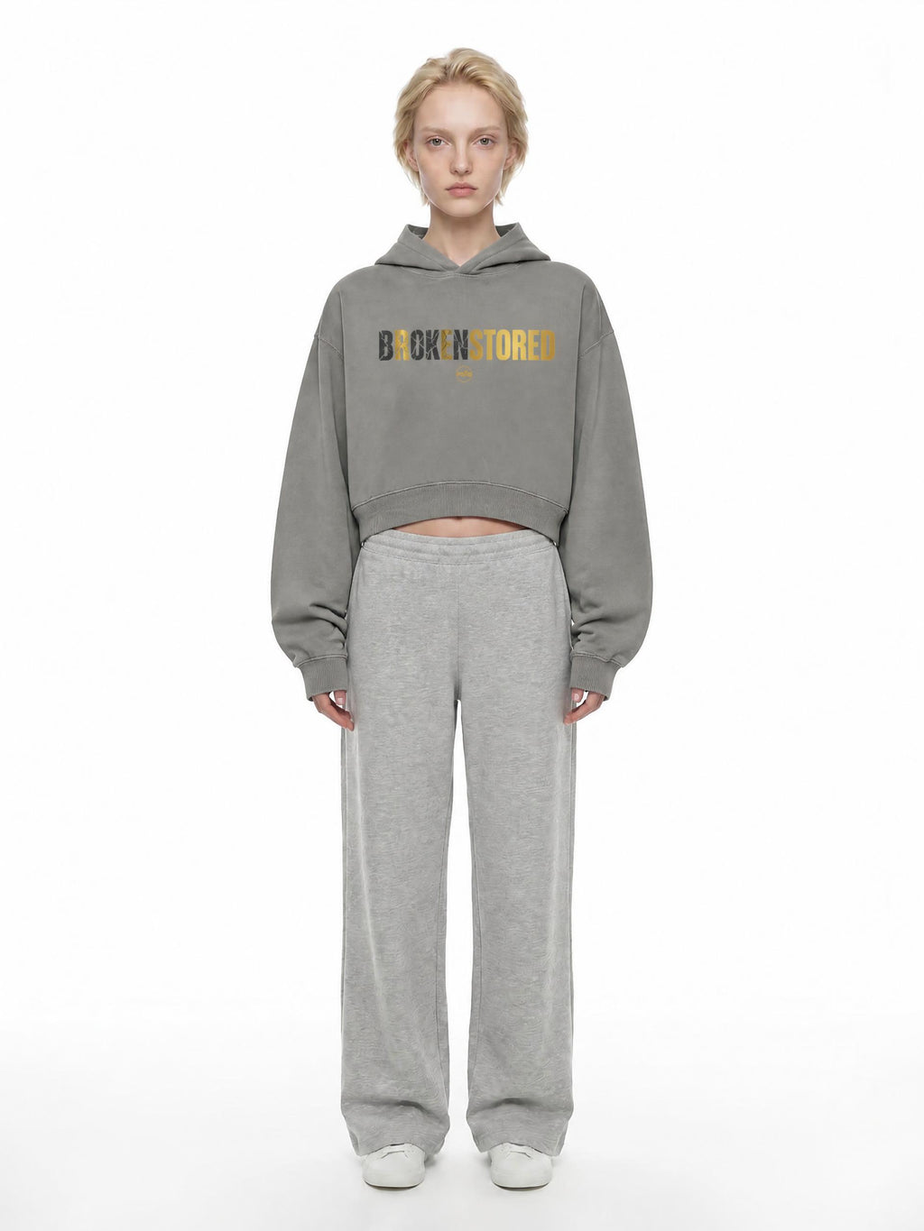 PS23 BROKENSTORED Women’s Vintage Wash Heavyweight Hoodie