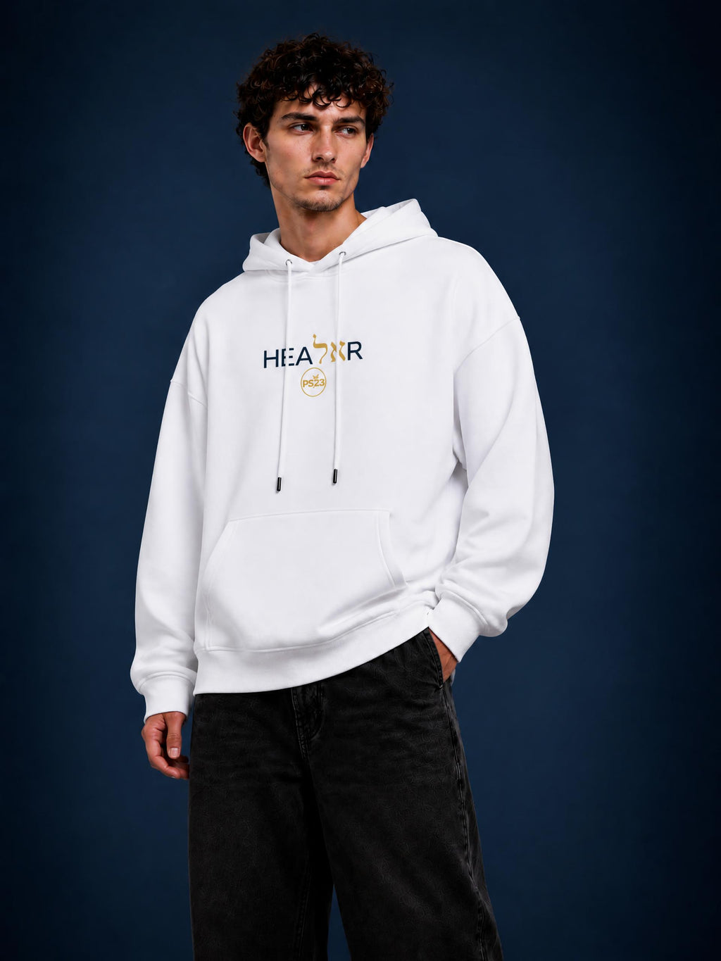 PS23 Bilingual Concept Healer Streetwear Unisex Fleece Hoodie