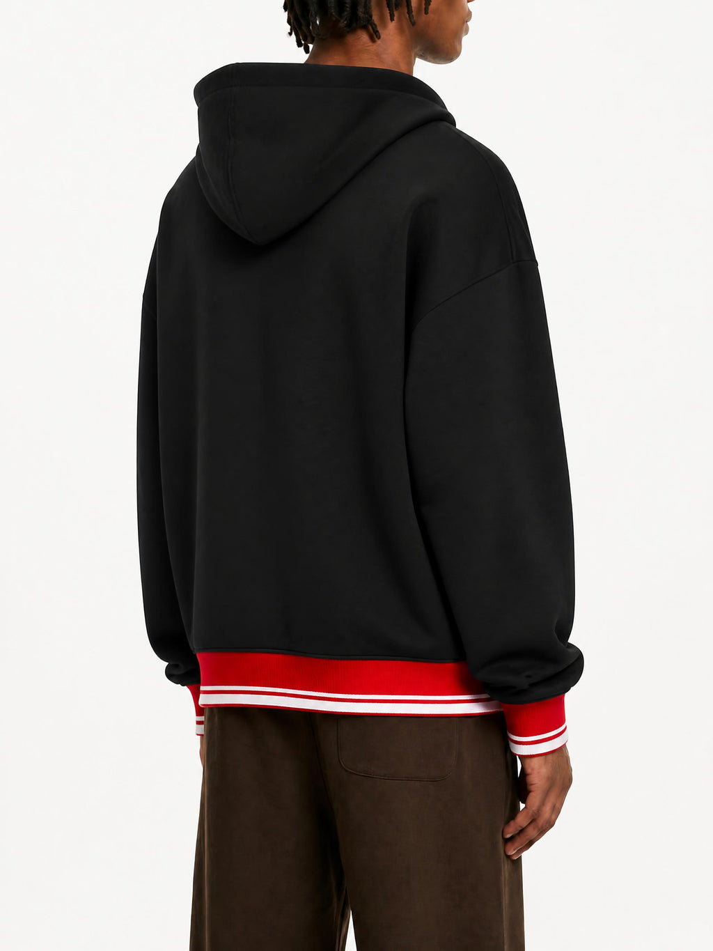 PS23 Bilingual Concept ABIDE Unisex Oversized Color Block Fleece Hoodie