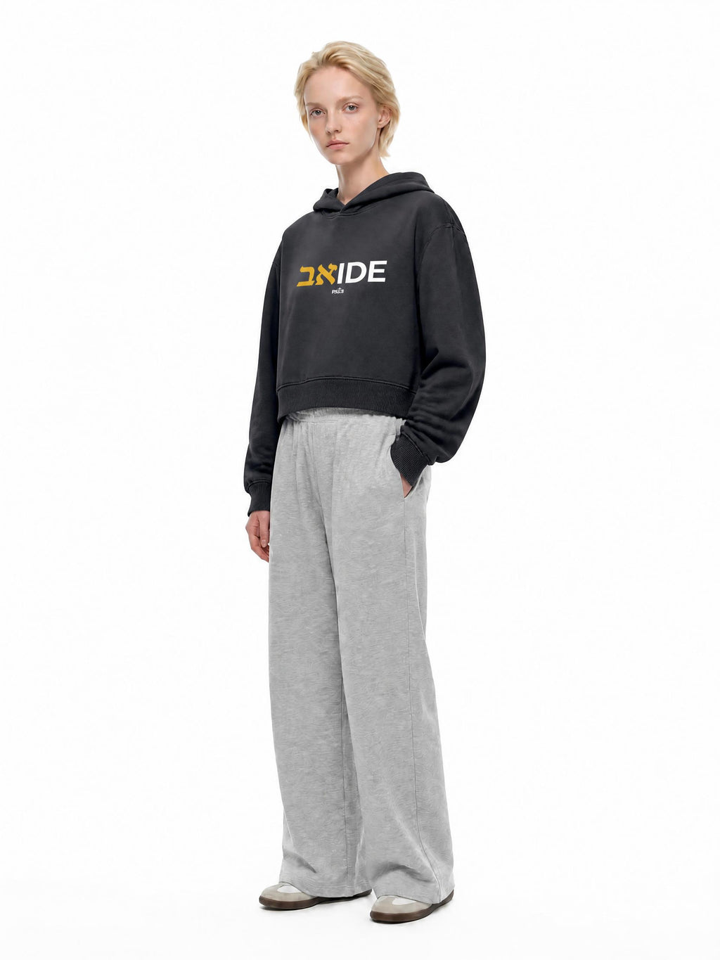 PS23 Bilingual Concept ABIDE Women’s Vintage Wash Heavyweight Hoodie