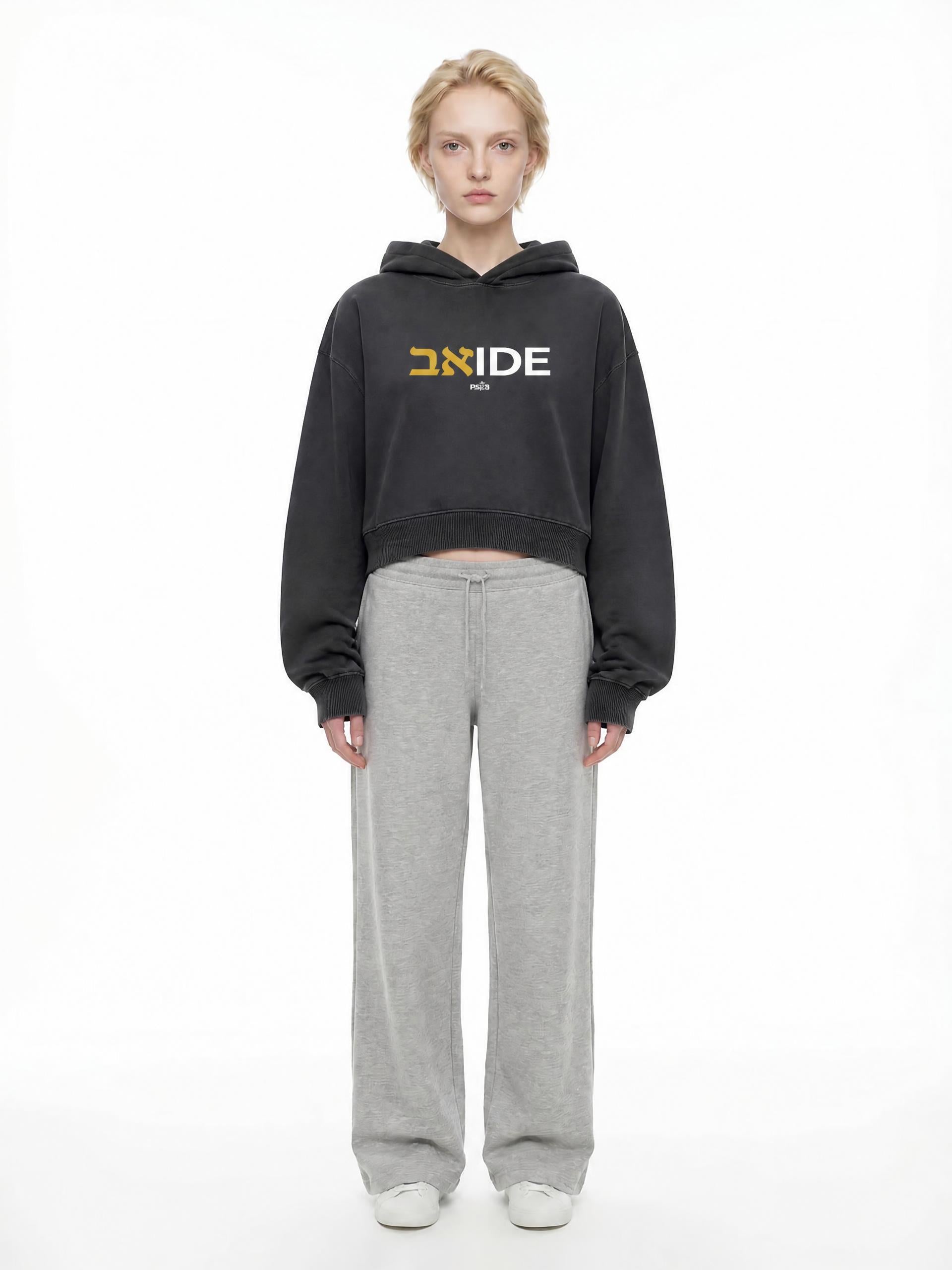 PS23 Bilingual Concept ABIDE Women’s Vintage Wash Heavyweight Hoodie