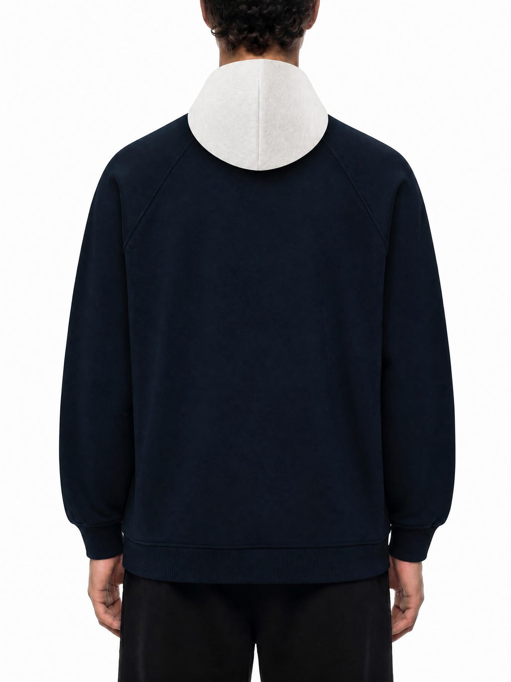 PS23 Bilingual Concept Selah Unisex Fleece Raglan Color Block Hoodie