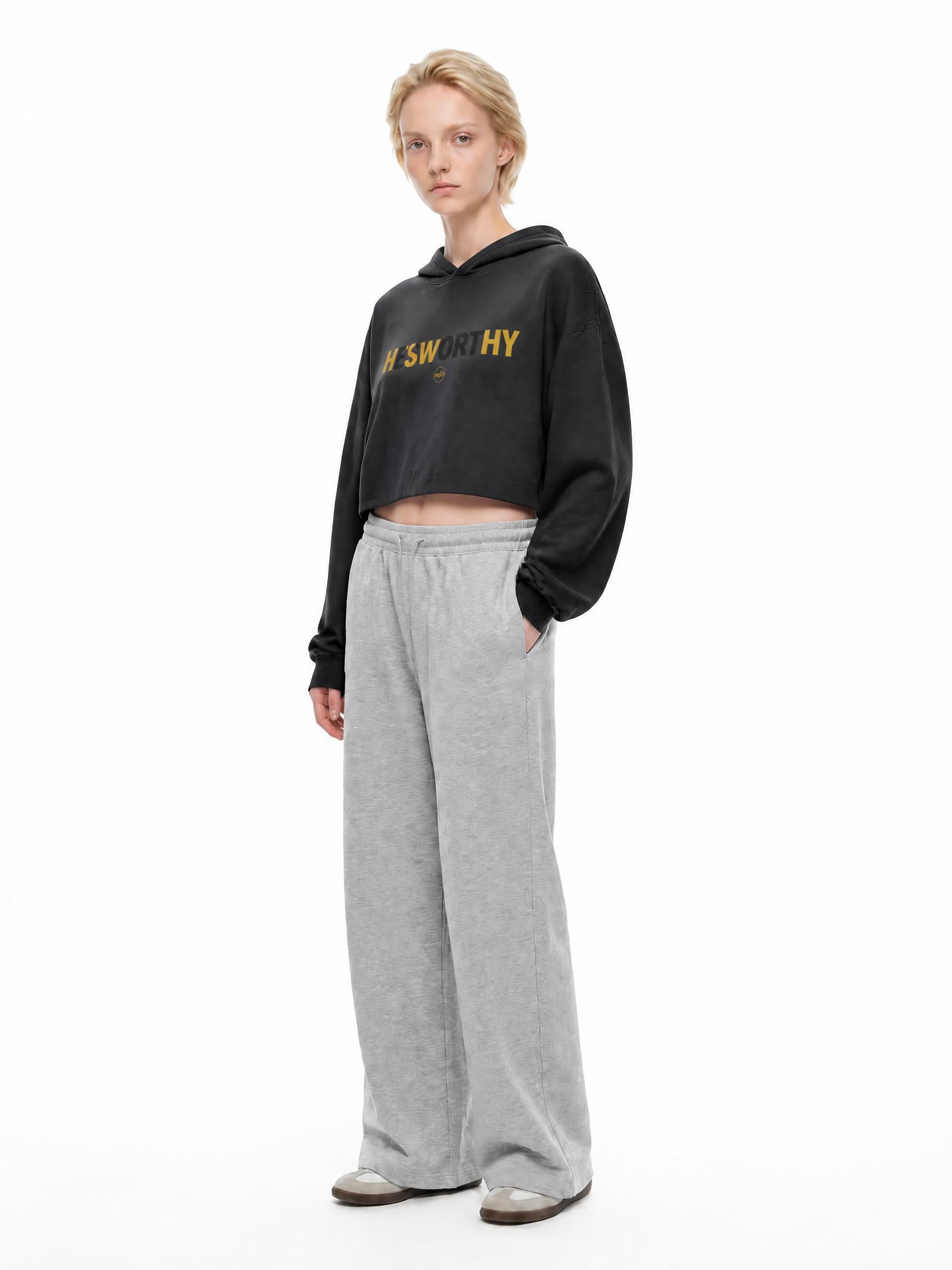 PS23 HESWORTHY Women’s Vintage Wash Heavyweight Hoodie