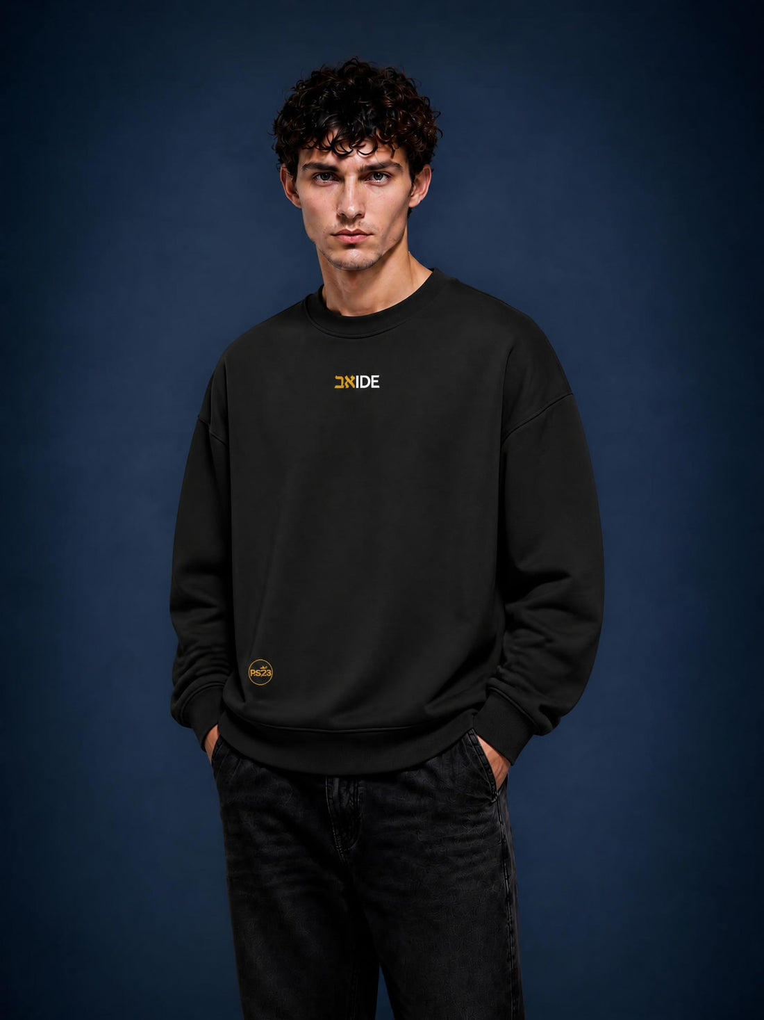 PS23 Bilingual Concept Abide Essential Heavyweight Crewneck Sweatshirt