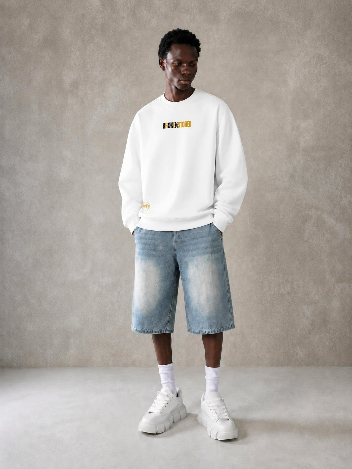 PS23 Brokenstored Essential Heavyweight Crewneck Sweatshirt