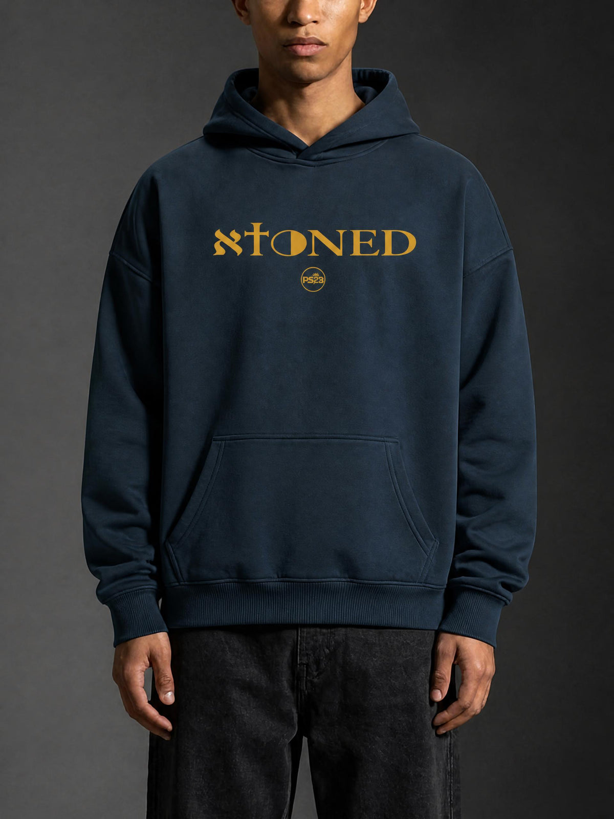 PS23 Bilingual Concept Atoned Oversize Fleeced Hoodie