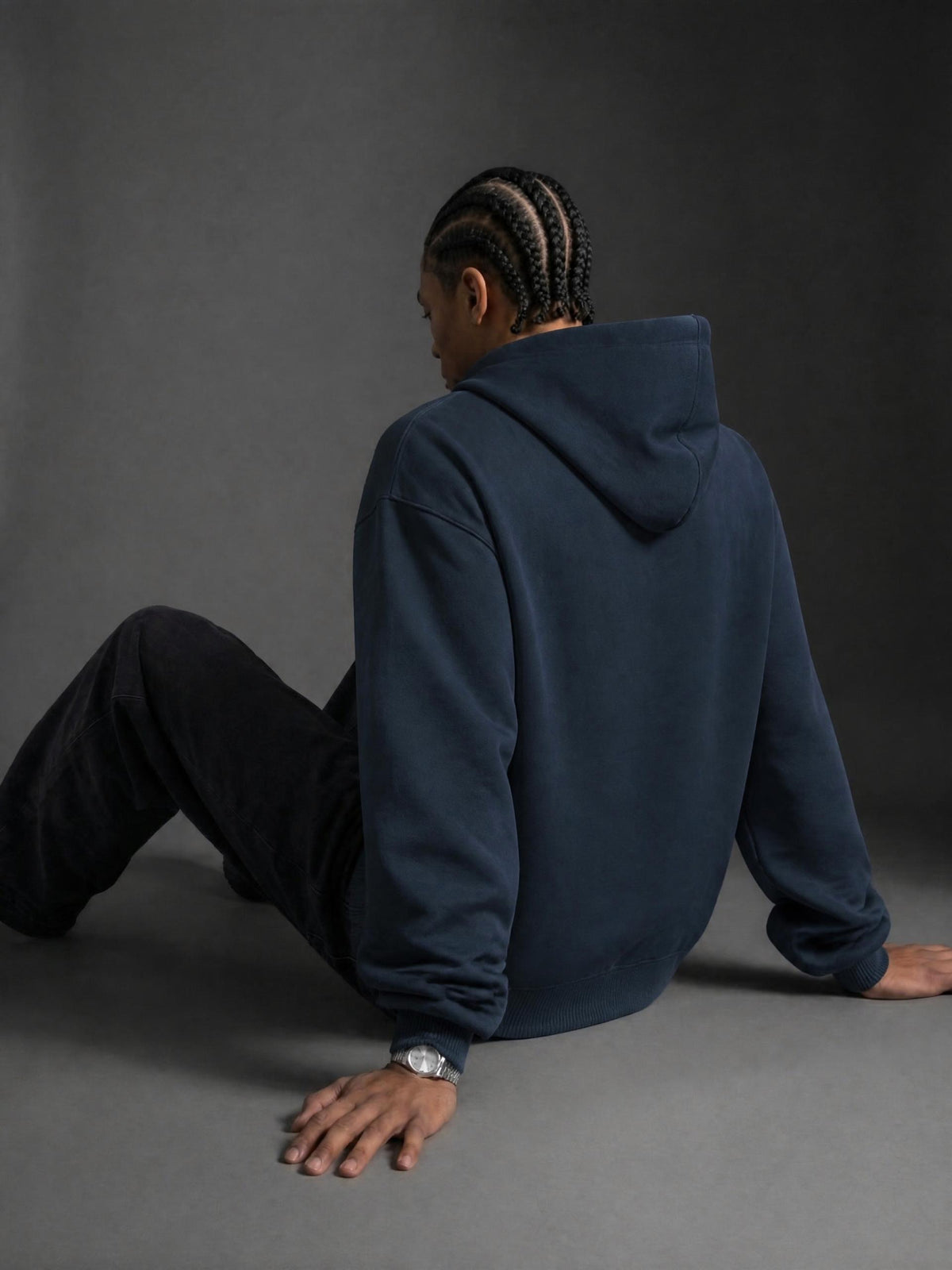PS23 Bilingual Concept Atoned Oversize Fleeced Hoodie