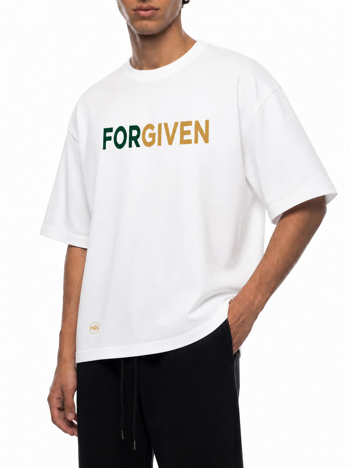 PS23 Forgiven Heavyweight Drop Shoulder Cotton T-Shirt