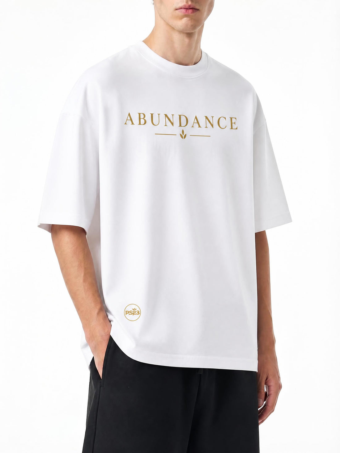 PS23 Abundance Unisex Oversized Drop Shoulder T-Shirt