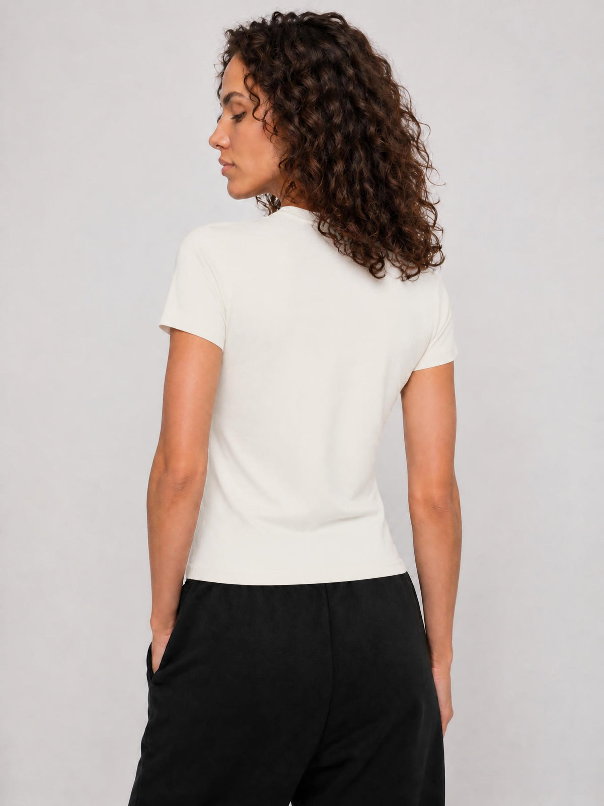PS23 Embroidery He restores my soul Women Essential Standard Shoulder T-Shirt