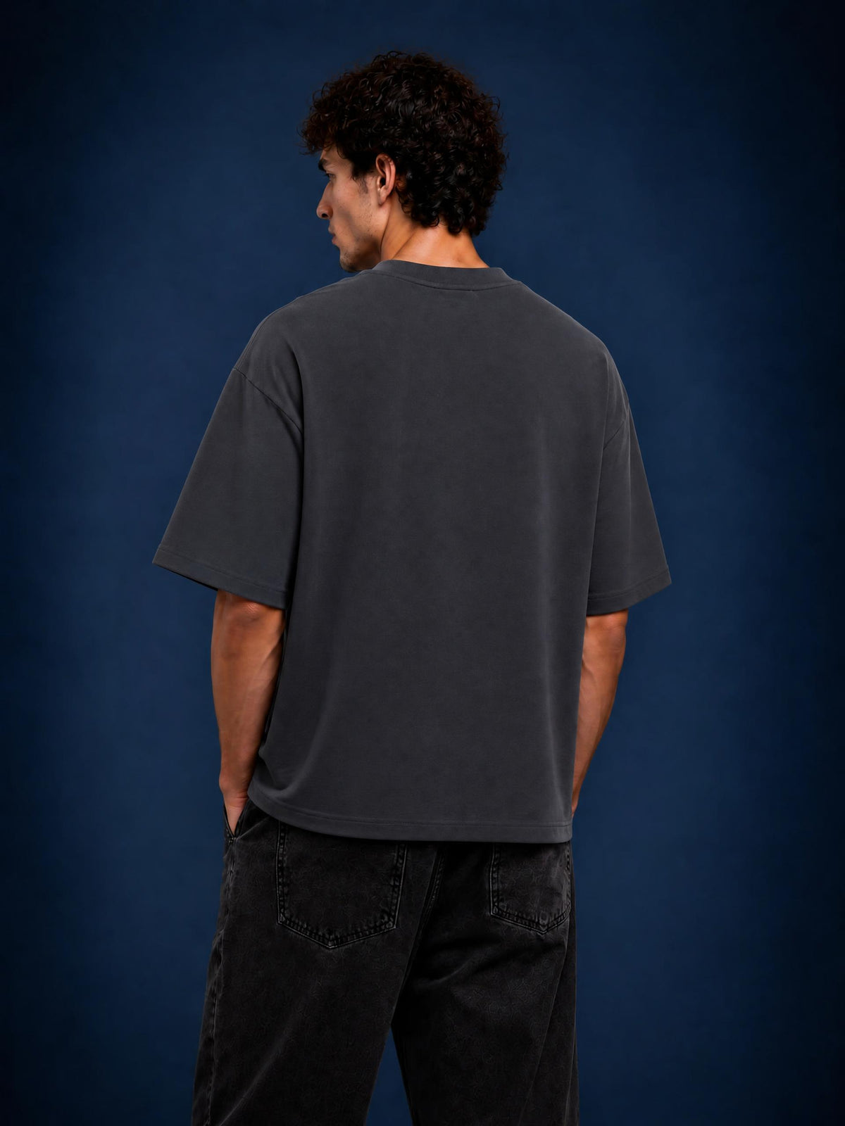 PS23 Brokenstored Grey Heavyweight Earth Tone T-Shirt