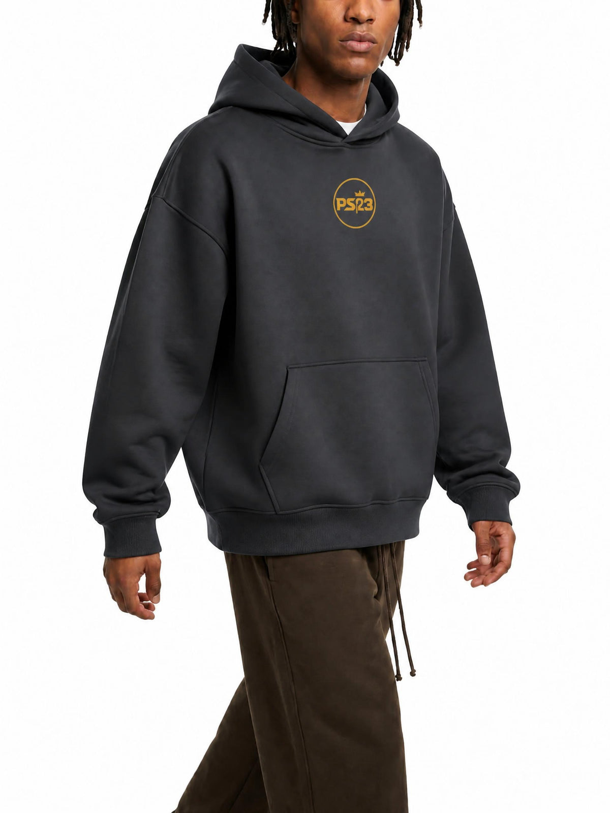 PS23 Brokenstored Rear Essential Heavyweight Hoodie
