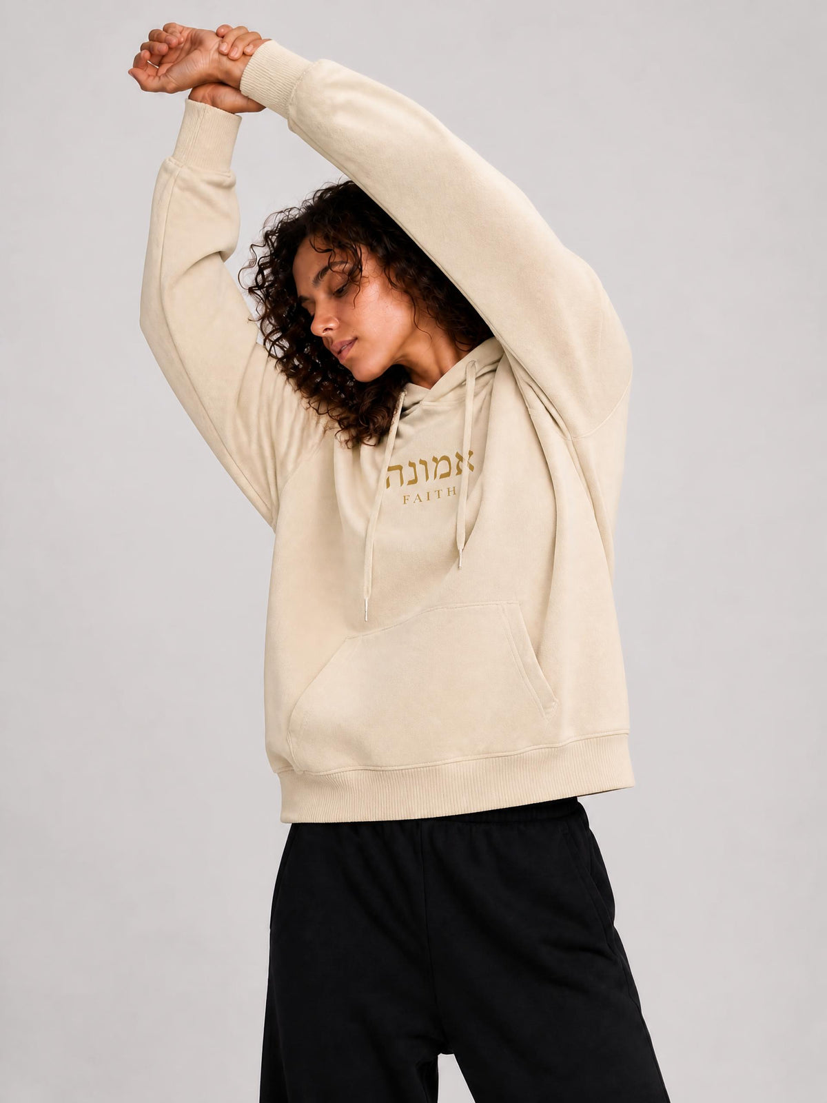PS23 Hebrew Faith Women Classic Unisex Cotton Hoodie