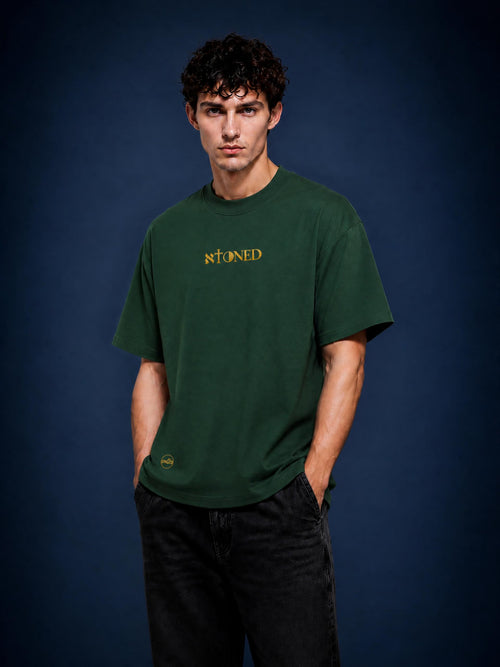 PS23 Bilingual Concept Atoned Heavyweight Boxy Oversized T-Shirt