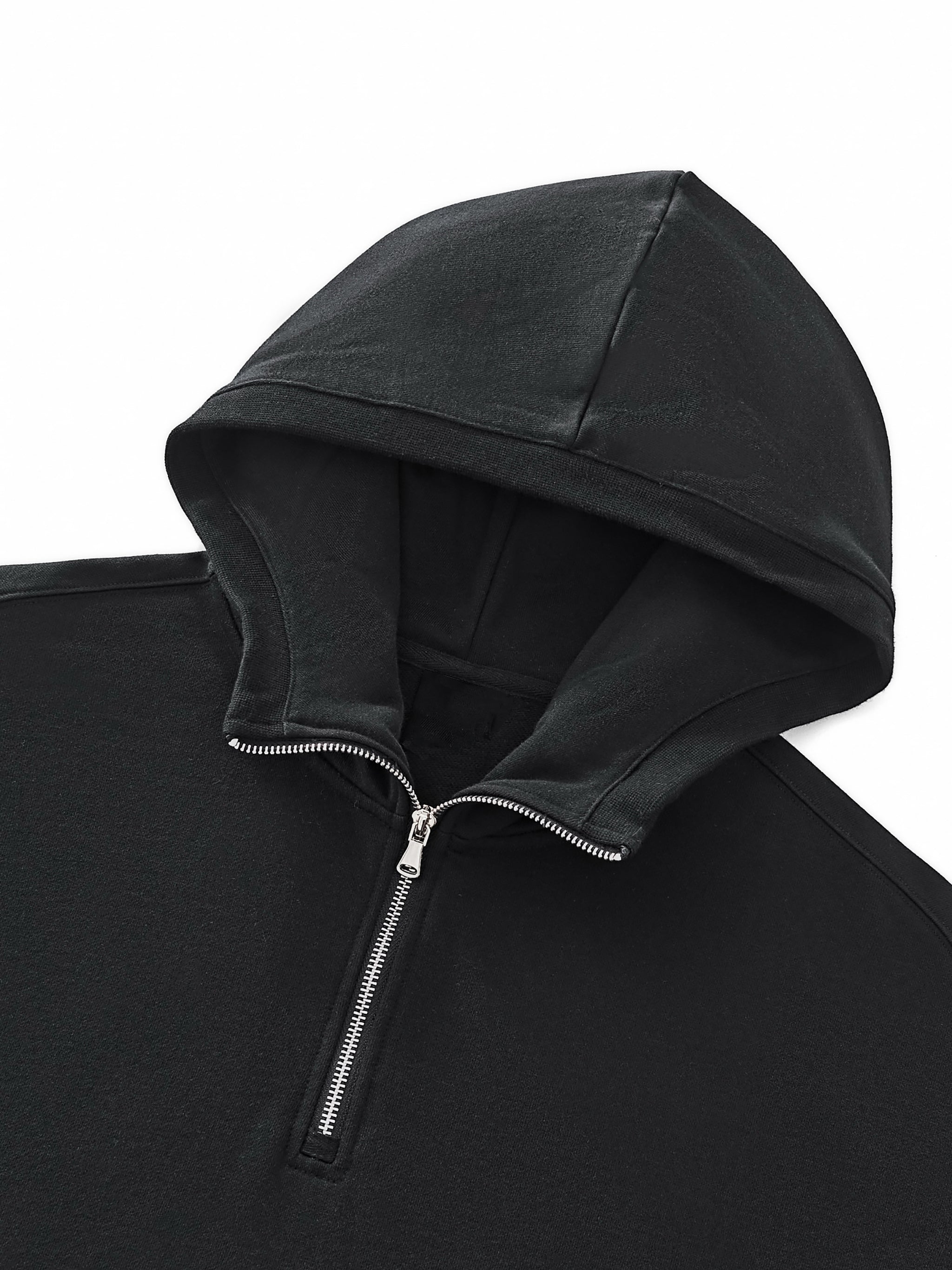 PS23 Hebrew I shall not want Big Hood Half-Zip Fleece Hoodie