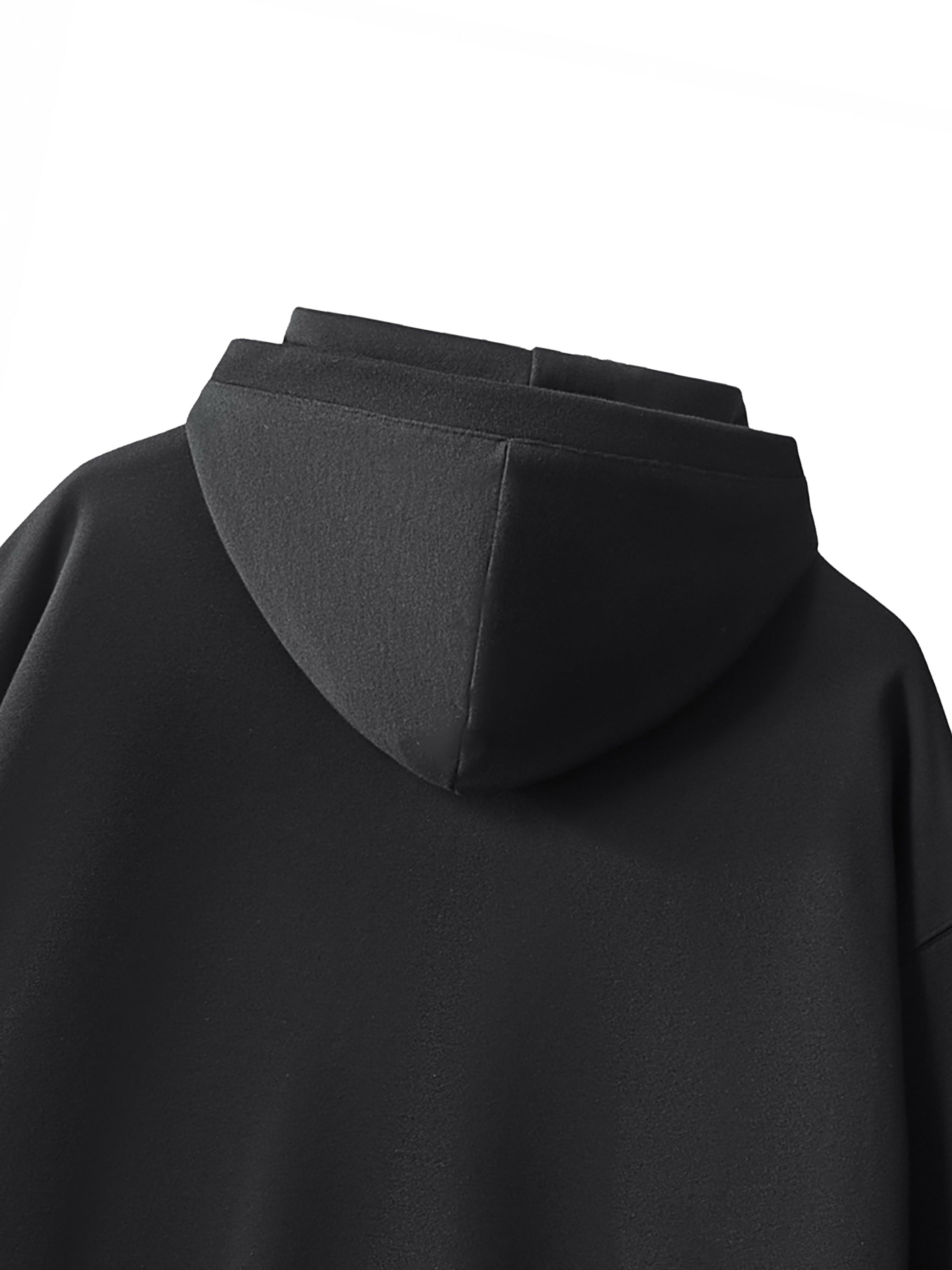 PS23 Hebrew I shall not want Big Hood Half-Zip Fleece Hoodie