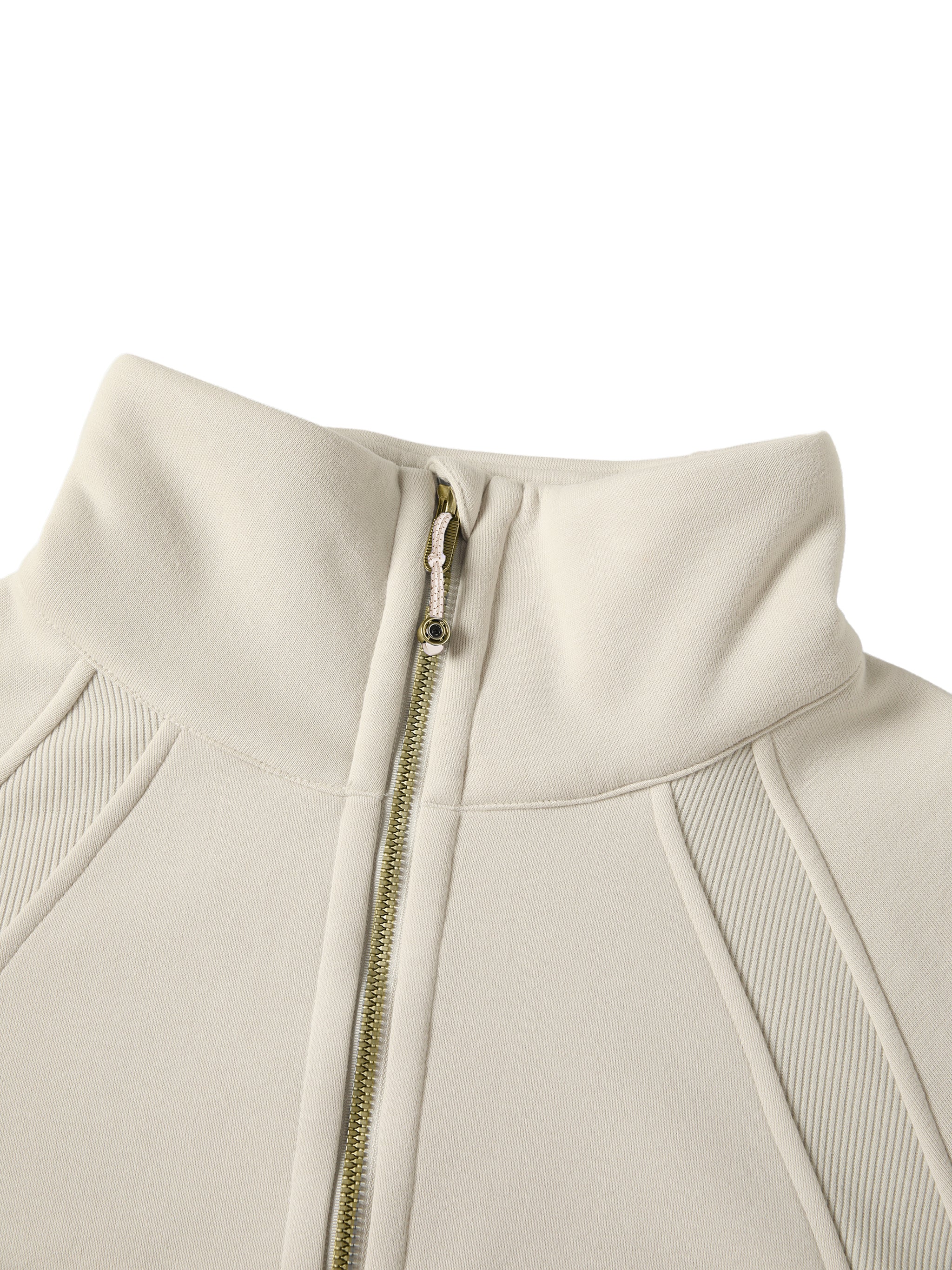 PS23 Women Hebrew Faith Cropped Half-Zip Sweatshirt
