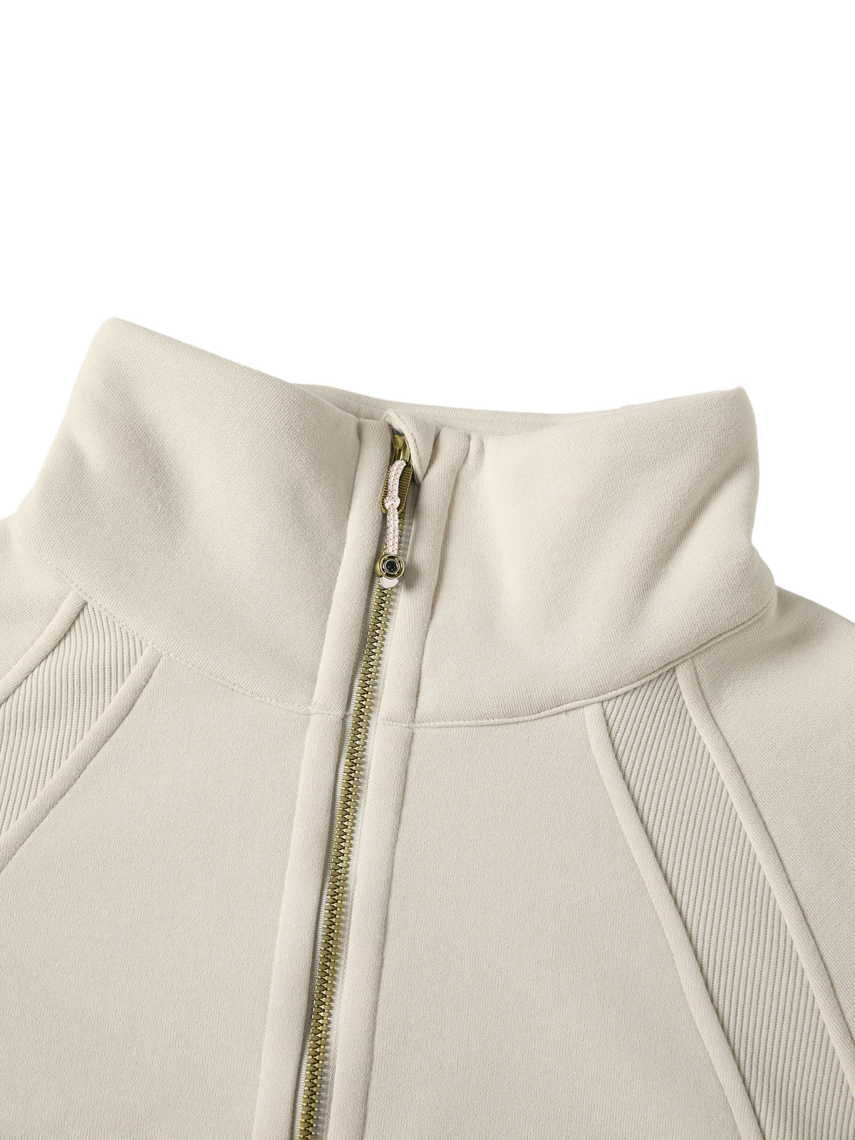 PS23 Hebrew Love Cropped Half-Zip Sweatshirt
