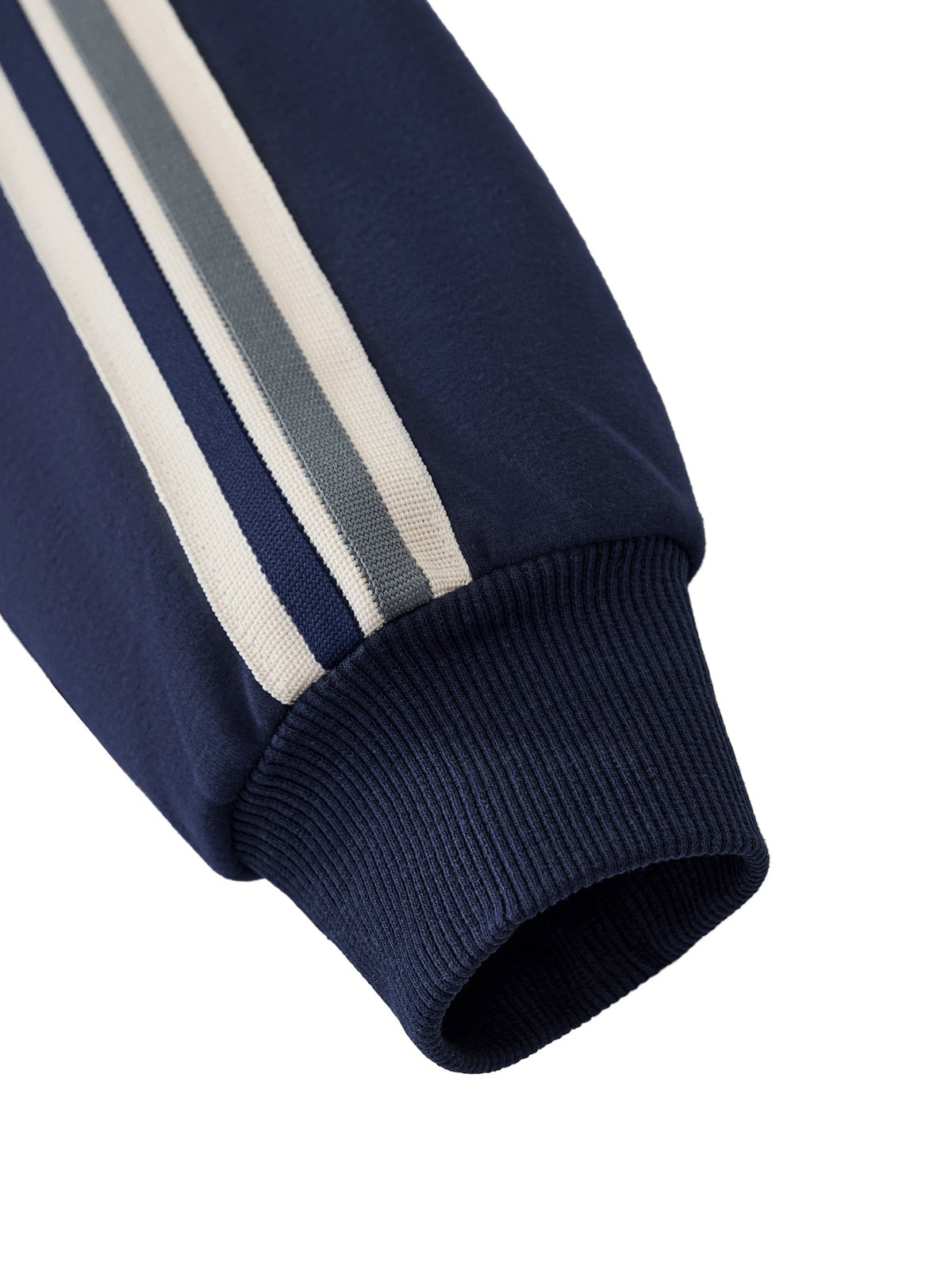 PS23 Hebrew Salvation Contrast Side-Stripe Stand Collar Jacket