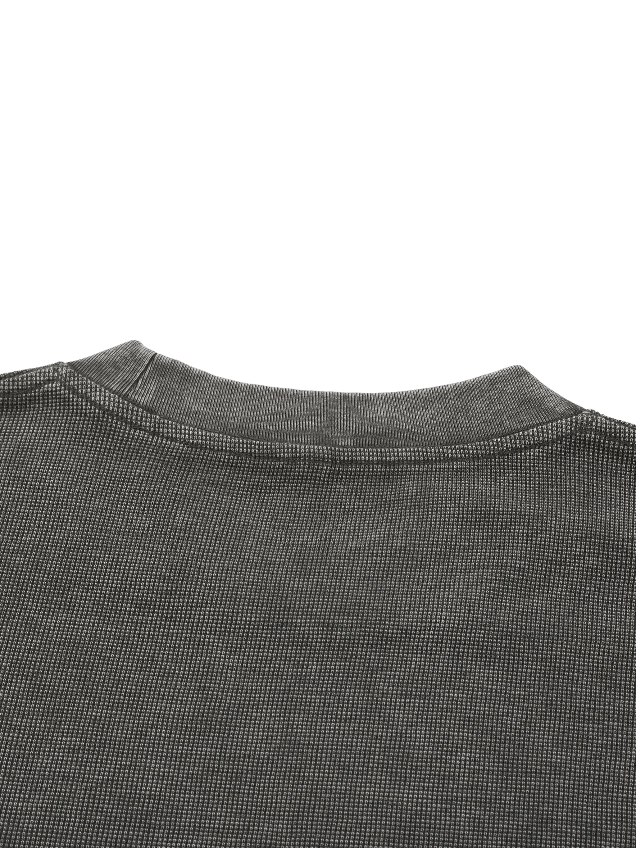 PS23 DisciplesheeP Mineral Wash Waffle Knit T-Shirt