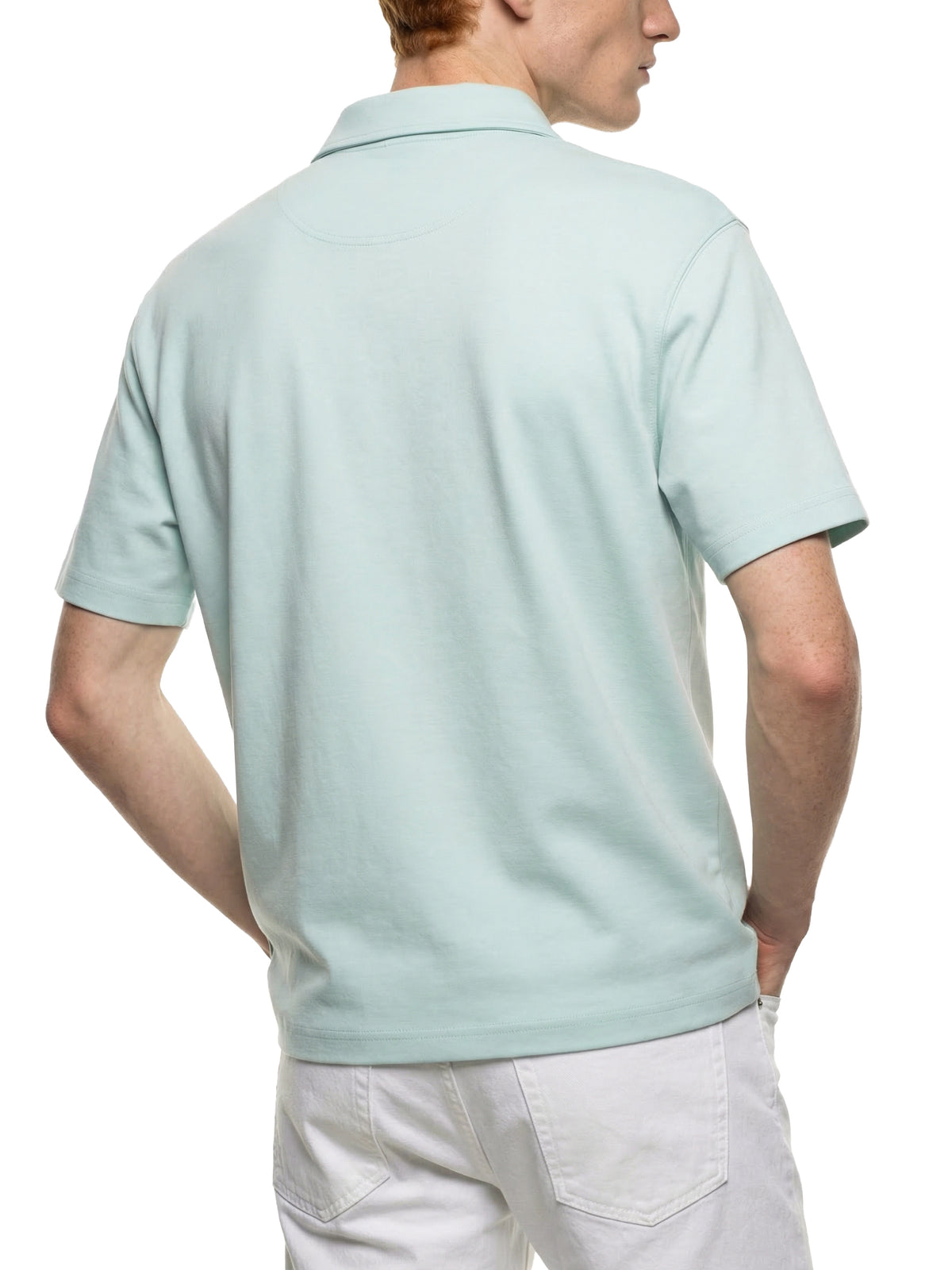 PS23 Hebrew Faith Unisex Quarter-Zip Polo Shirt