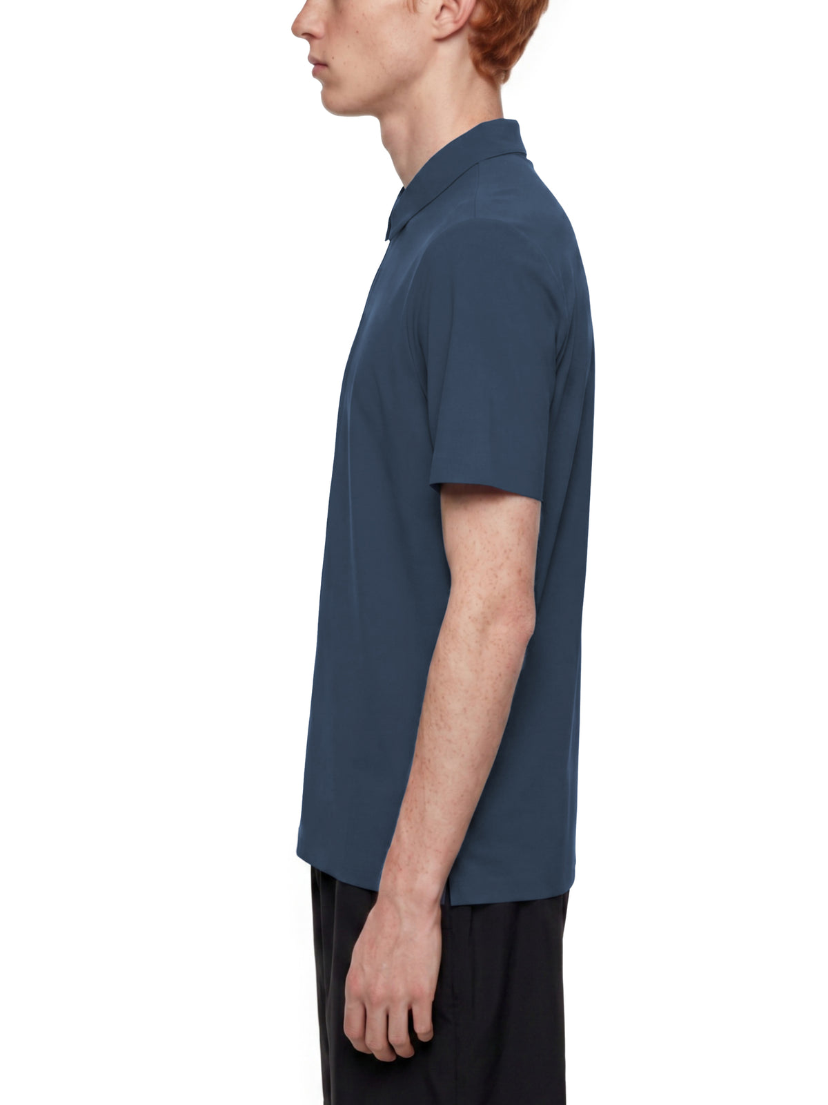PS23 Bilingual Concept Selah Men's Quarter-Zip Performance Polo Shirt