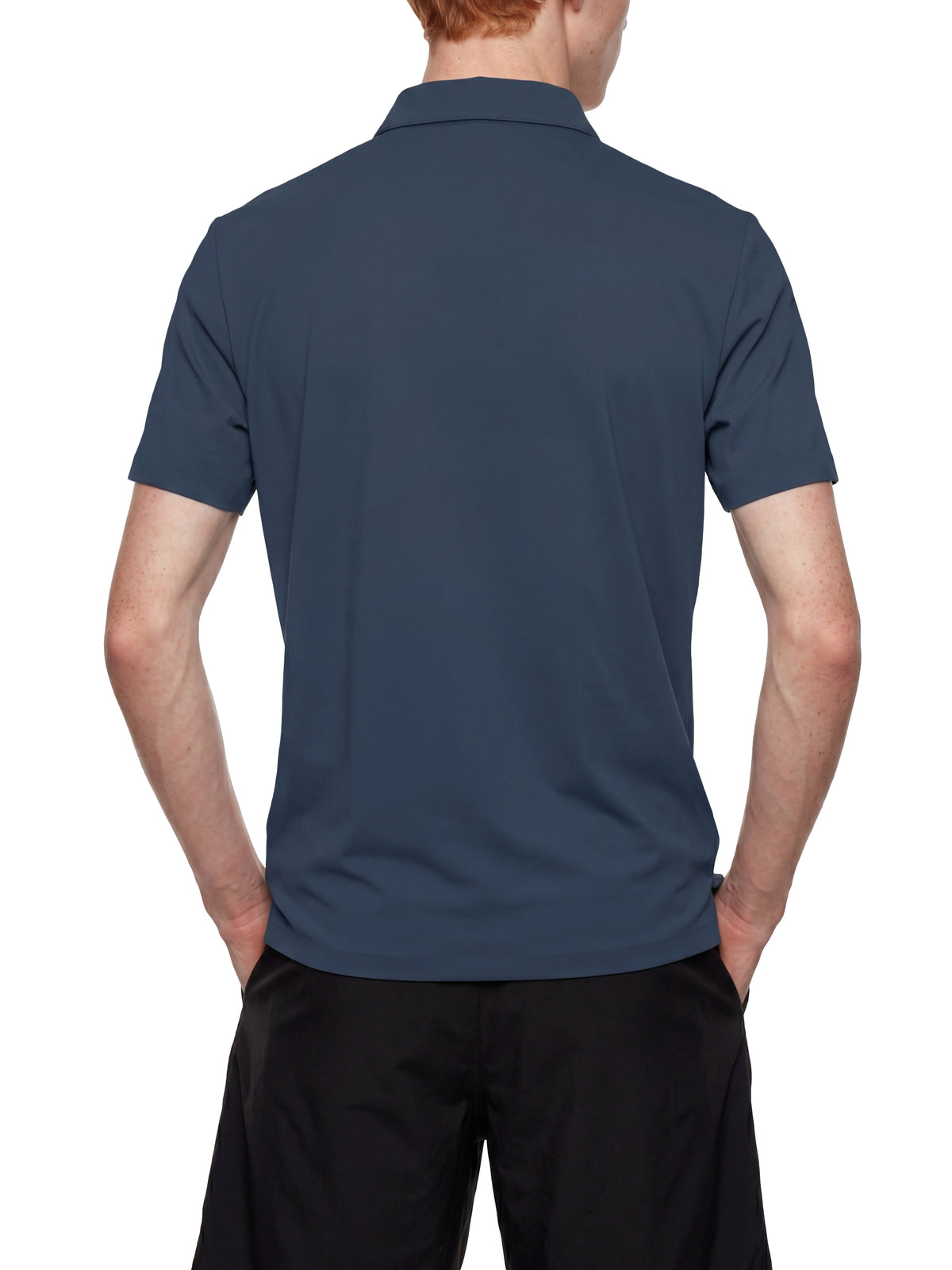 PS23 Bilingual Concept Selah Men's Quarter-Zip Performance Polo Shirt