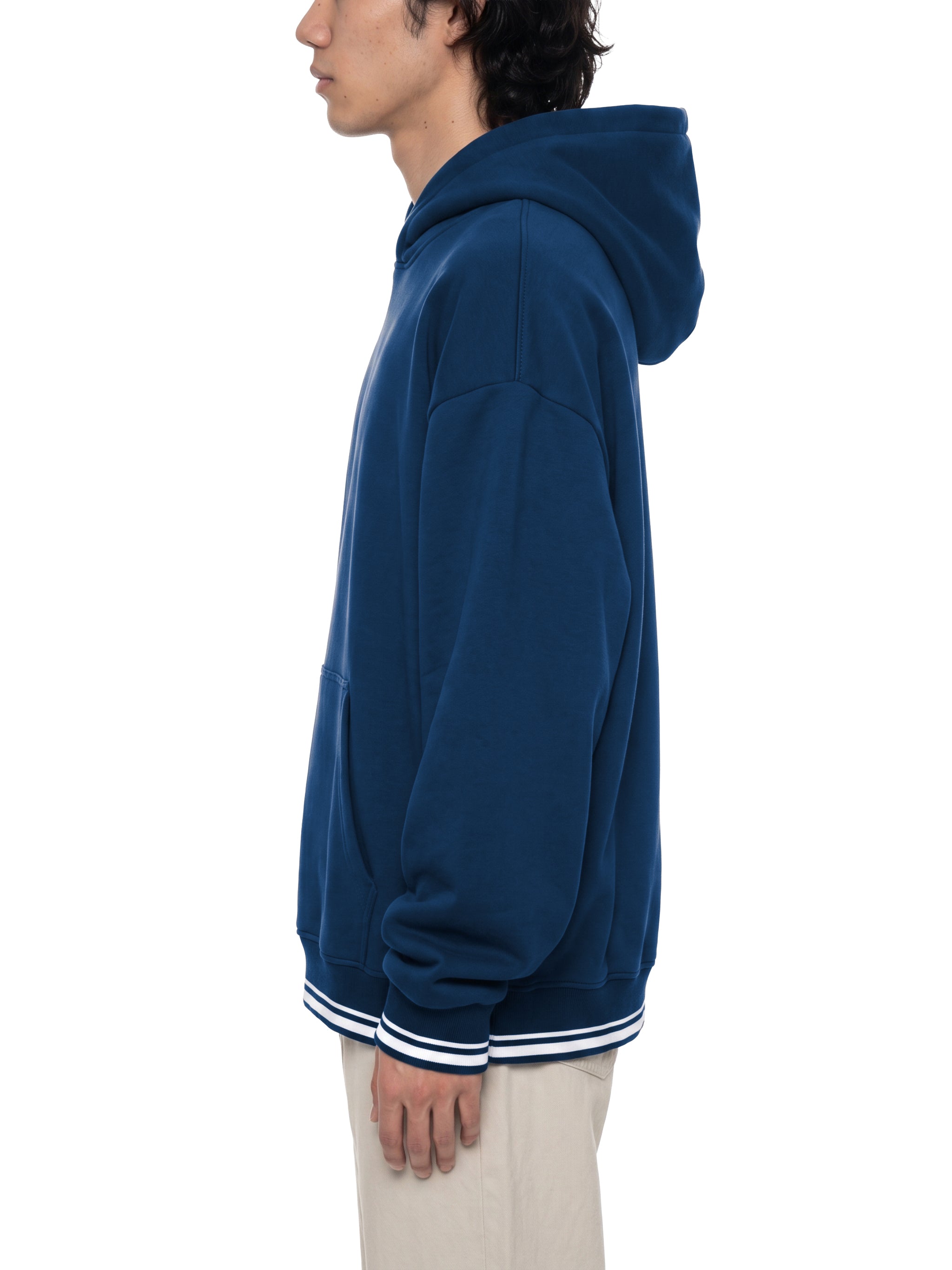 PS23 Bilingual Concept ABIDE Unisex Oversized Color Block Fleece Hoodie