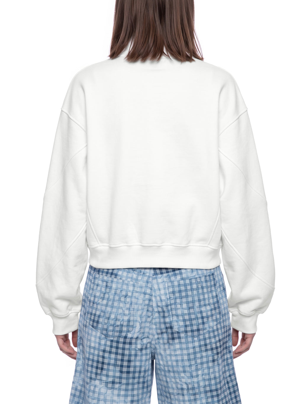 PS23 Hebrew Great is Thy Faithfulness Women’s Loose Fleece Quarter-Zip Sweatshirt